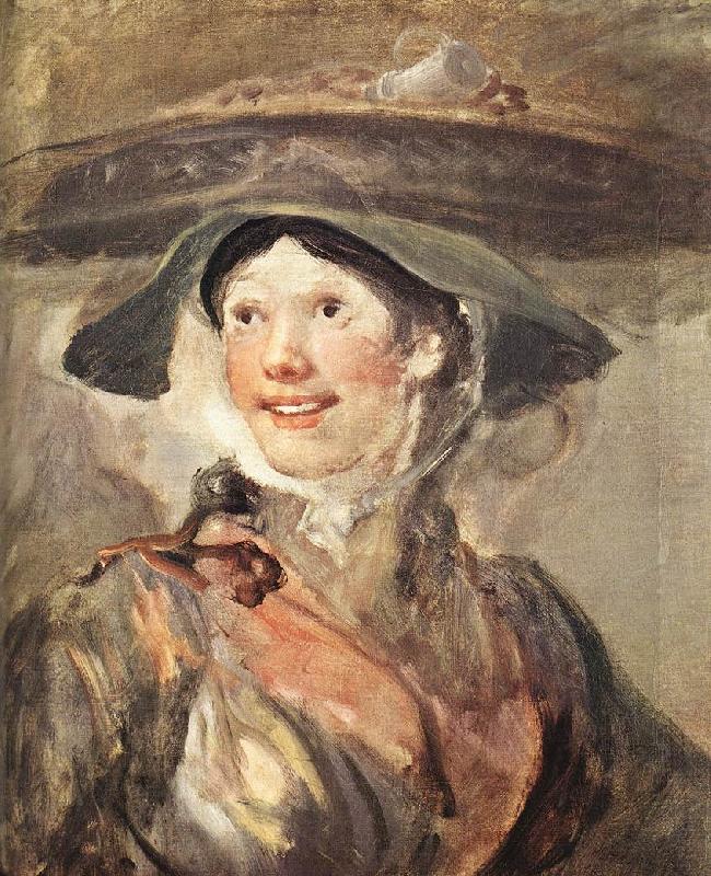 HOGARTH, William The Shrimp Girl sf china oil painting image